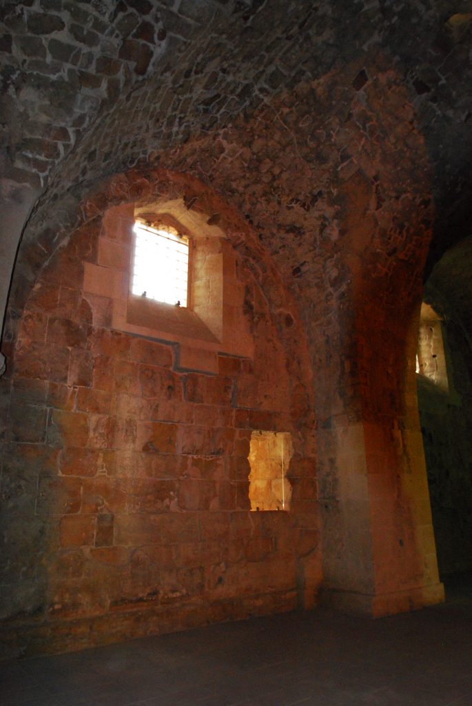 pillared hall
